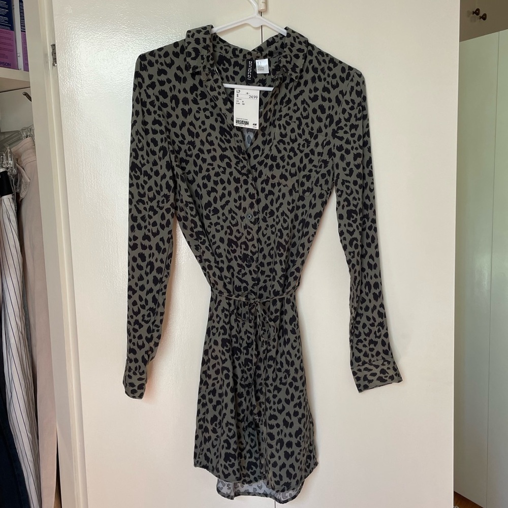Cheetah Print Dress